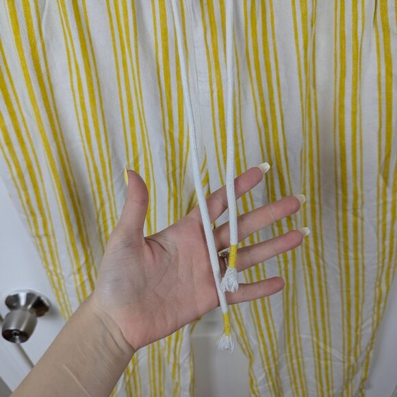 Torrid | Yellow Striped Drawstring Lounge Pants Size 3R - Picture 6 of 9